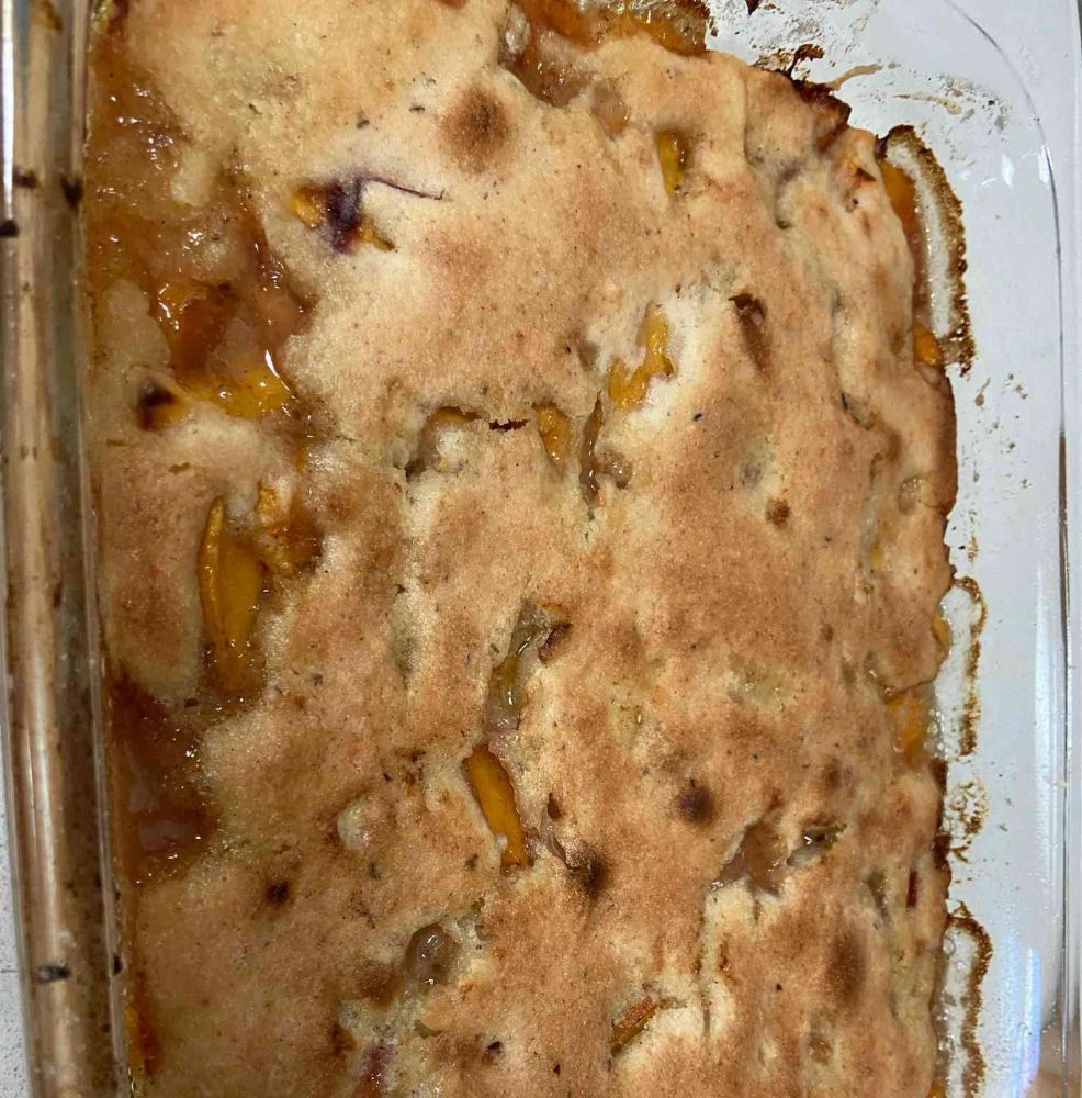 Gluten-Free Peach Cobbler