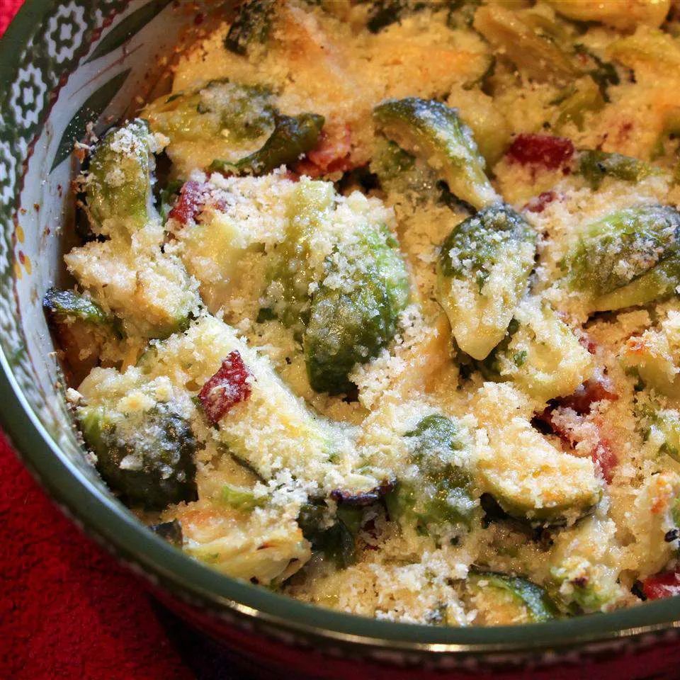 Brussels Sprouts Gratin