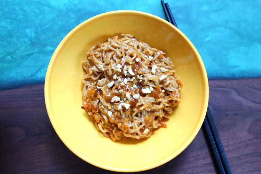 Spicy Asian Noodles for One