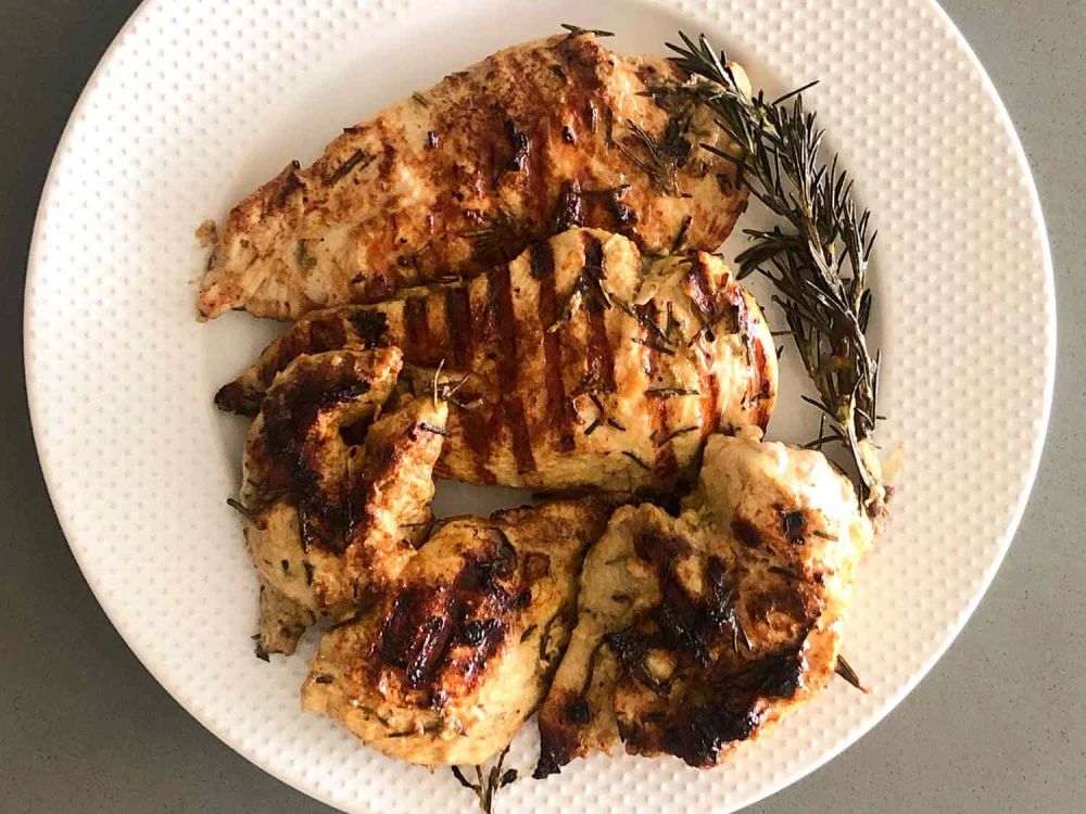 Grilled Rosemary Chicken Breasts