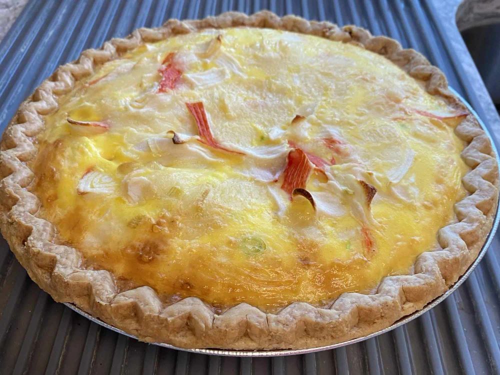 Crab Quiche