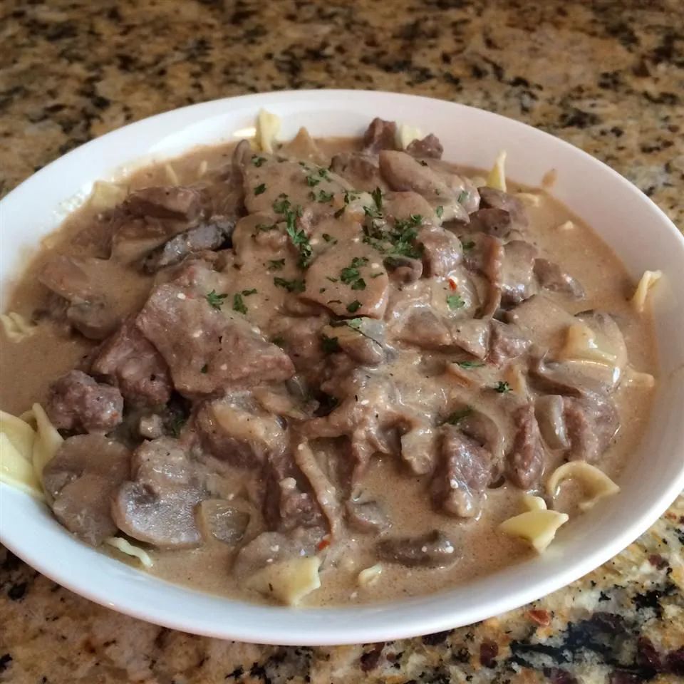 Elegant Beef Stroganoff