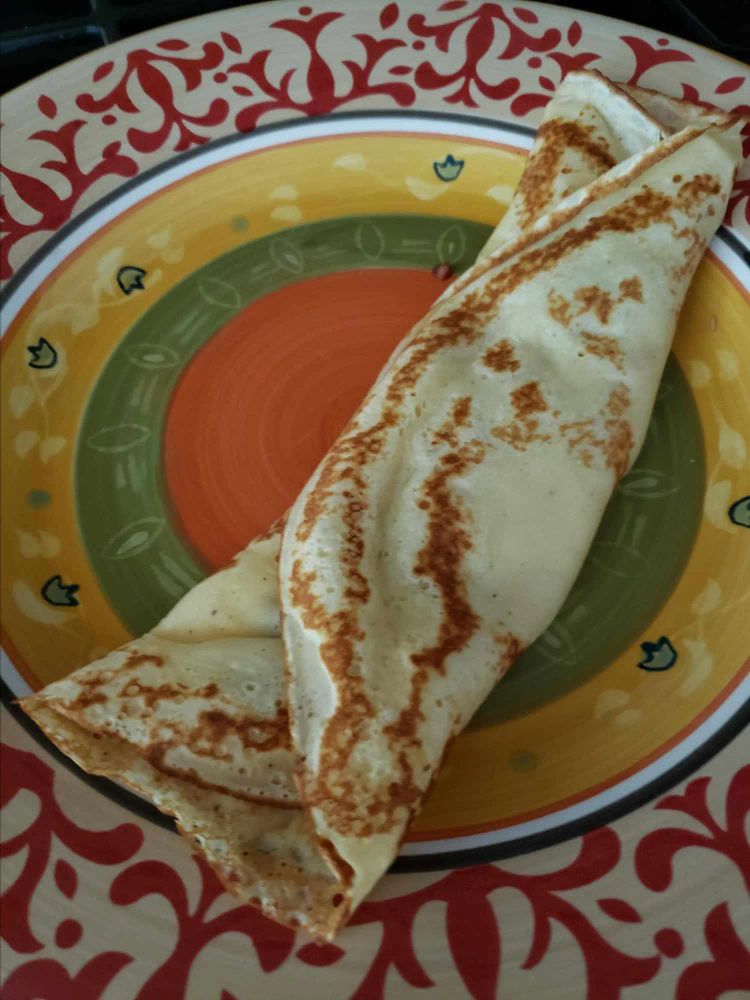 Connor's Sweet Cheese Crepes