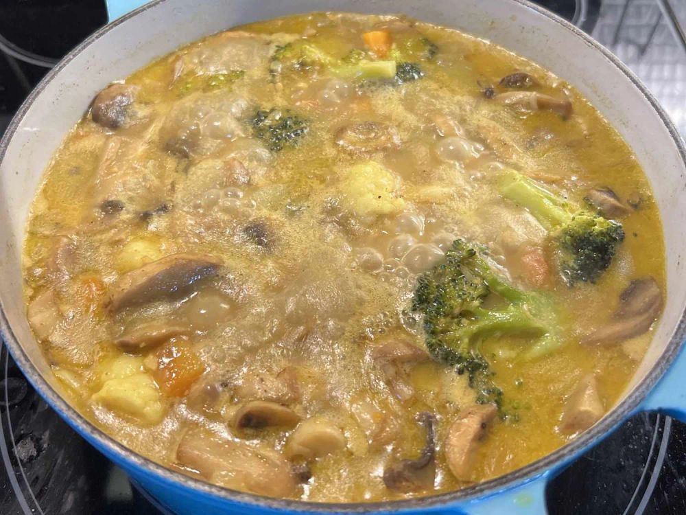 Vegetable Curry with Coconut Milk