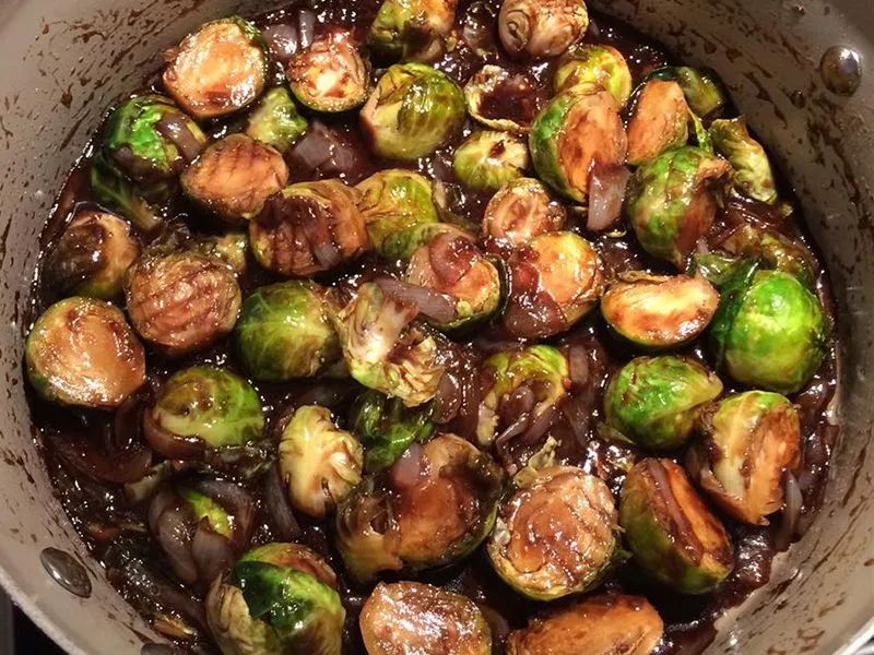 Balsamic Brussels Sprouts