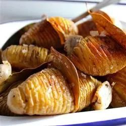 Roasted Baby Hasselback Potatoes