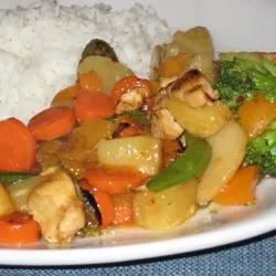 Spicy Apricot Chicken Stir-Fry