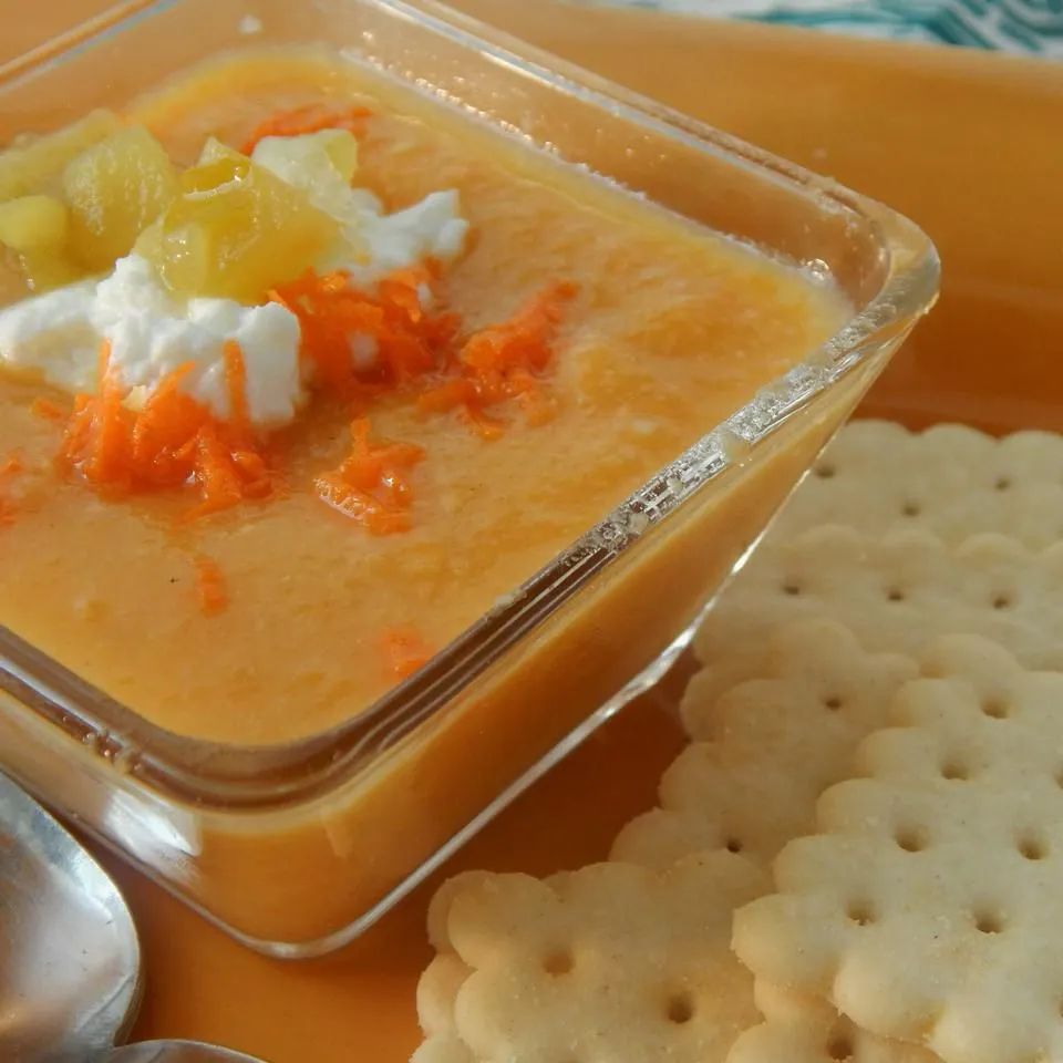 Carrot Soup with Lime and Chiles