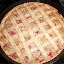 Rhubarb Cream Pie