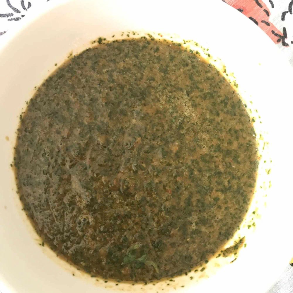 Cilantro-Chili Pepper Sauce