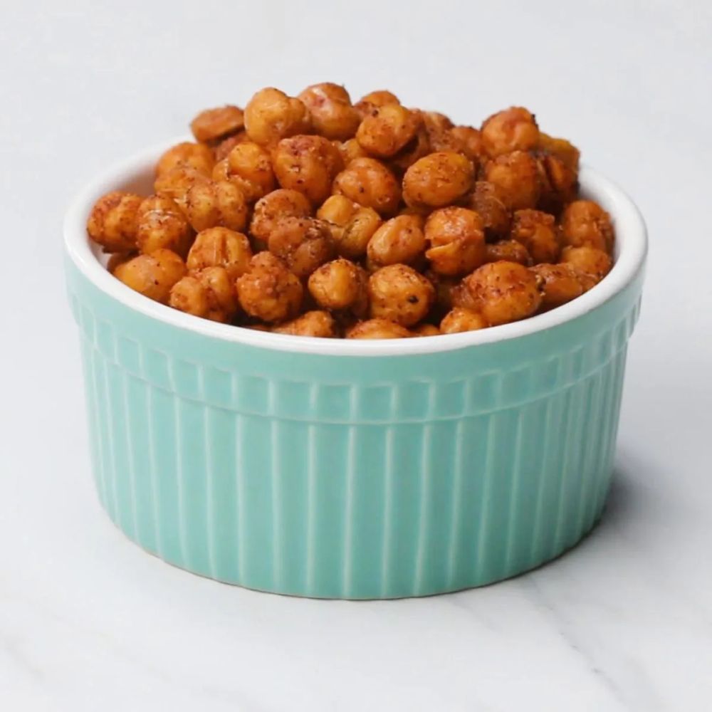 Crunchy Chili Chickpeas