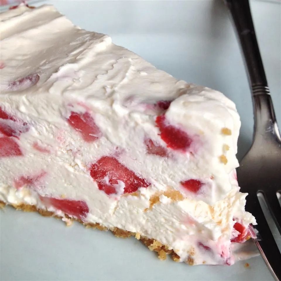 Strawberry Frozen Pie