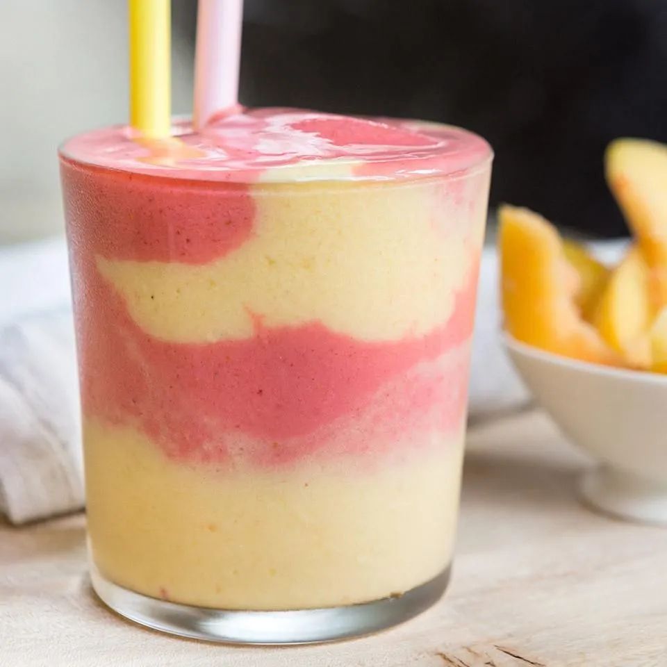 Strawberry Peach Smoothie from Yoplait®