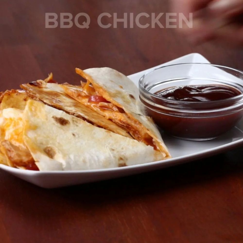 BBQ Chicken Quesadilla