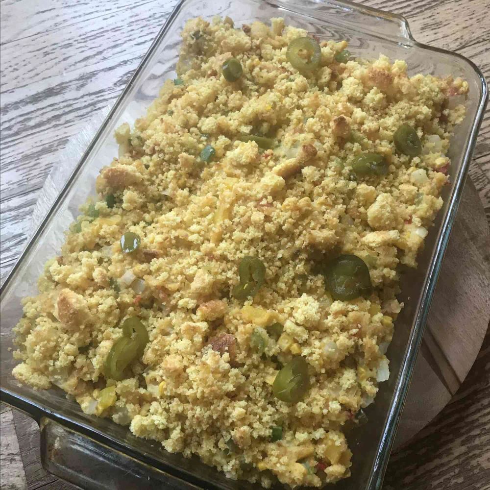 Jalapeno-Bacon Stuffing