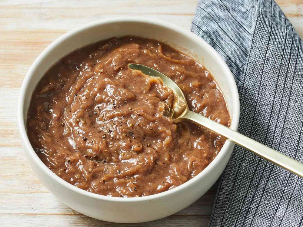 Onion Gravy for British Bangers and Mash