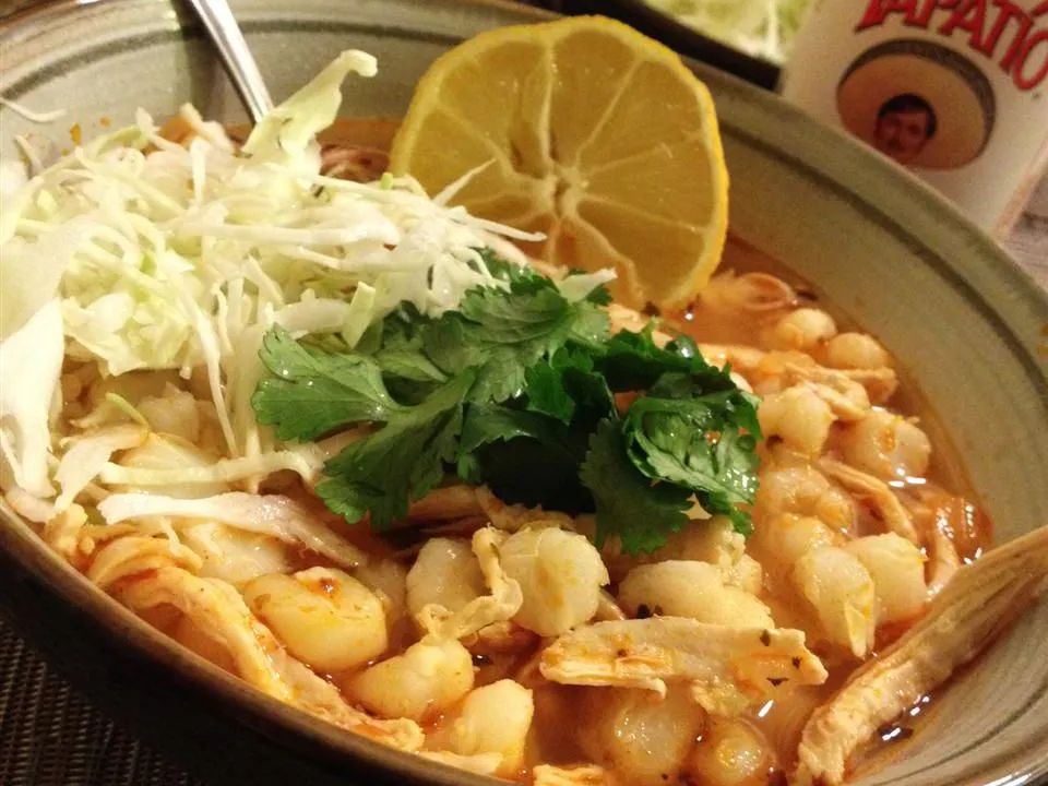 Easy Chicken Posole