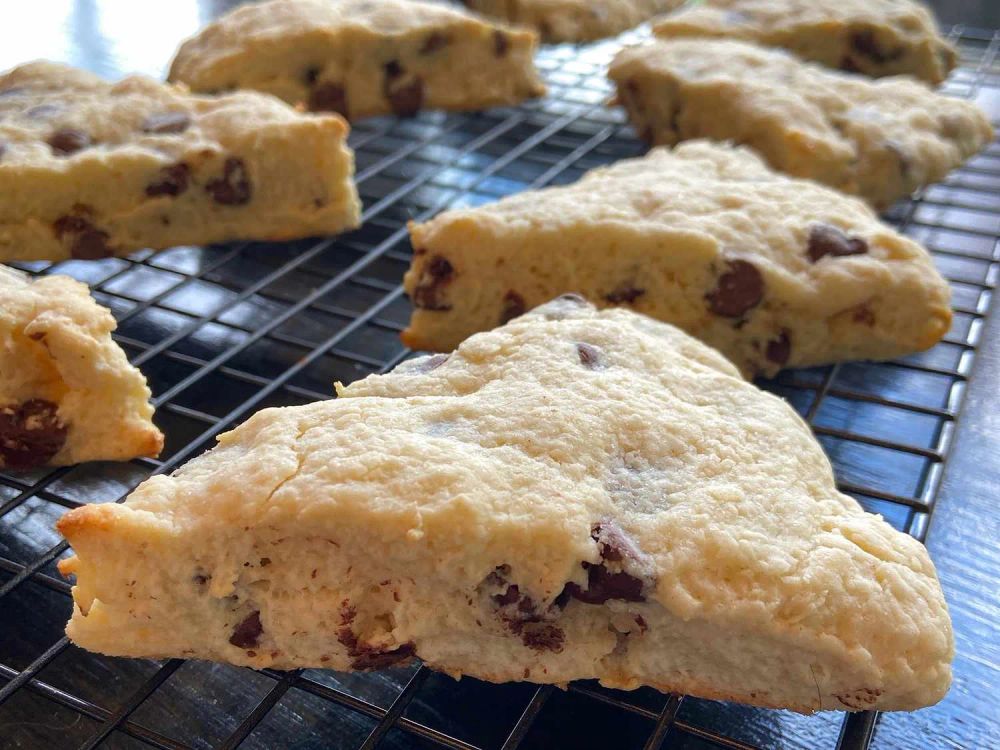 English Royalty Chocolate Chip Scones