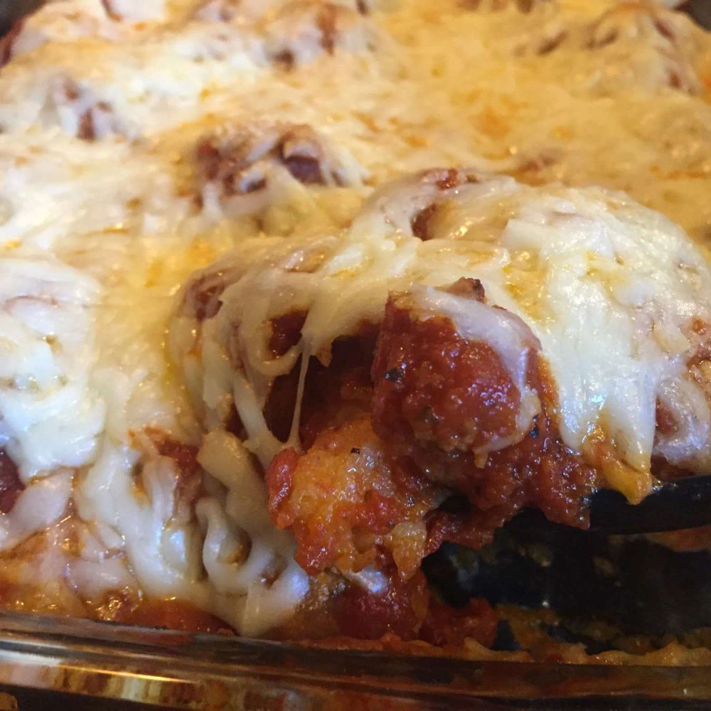 Meatball Sub Casserole