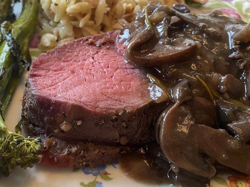 Bordelaise Sauce with Mushrooms