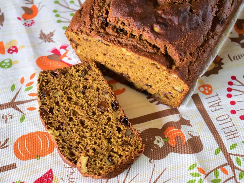 Whole Wheat Pumpkin Bread