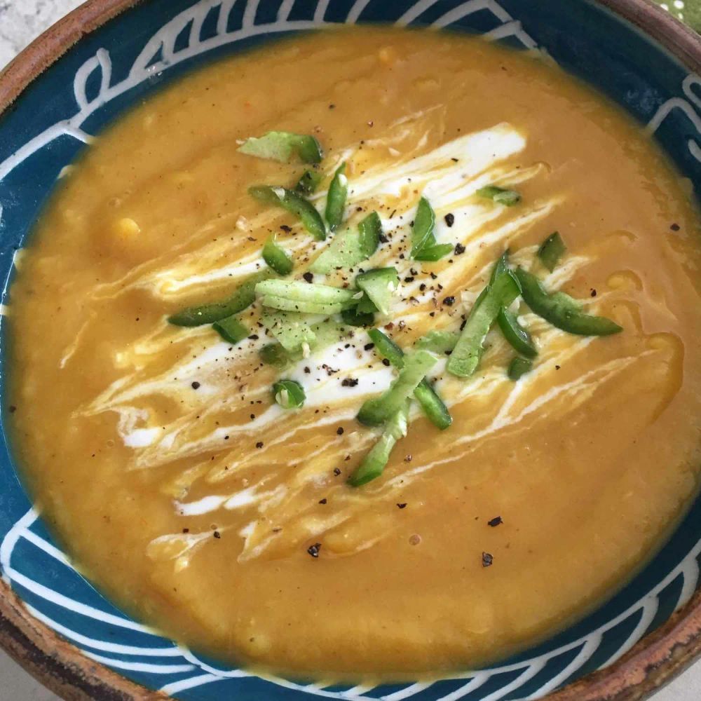 Sweet Potato & Ginger Soup