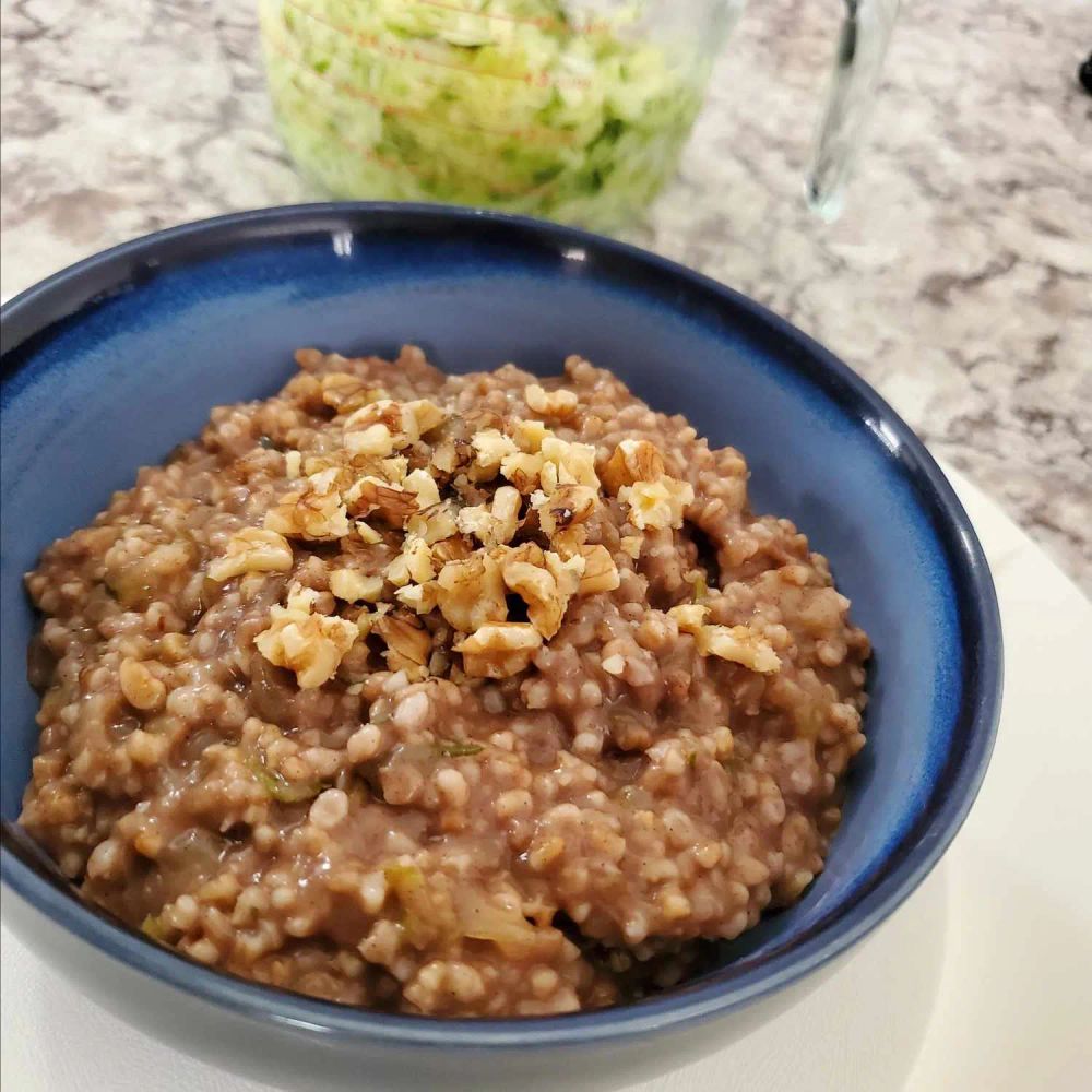 Instant Pot® Zucchini Steel Cut Oatmeal