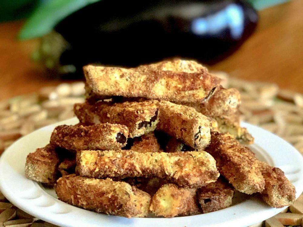 Air Fryer Eggplant Fries