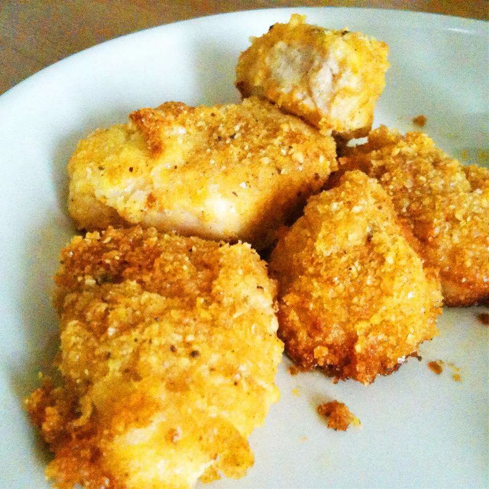 Oven Fried Parmesan Chicken