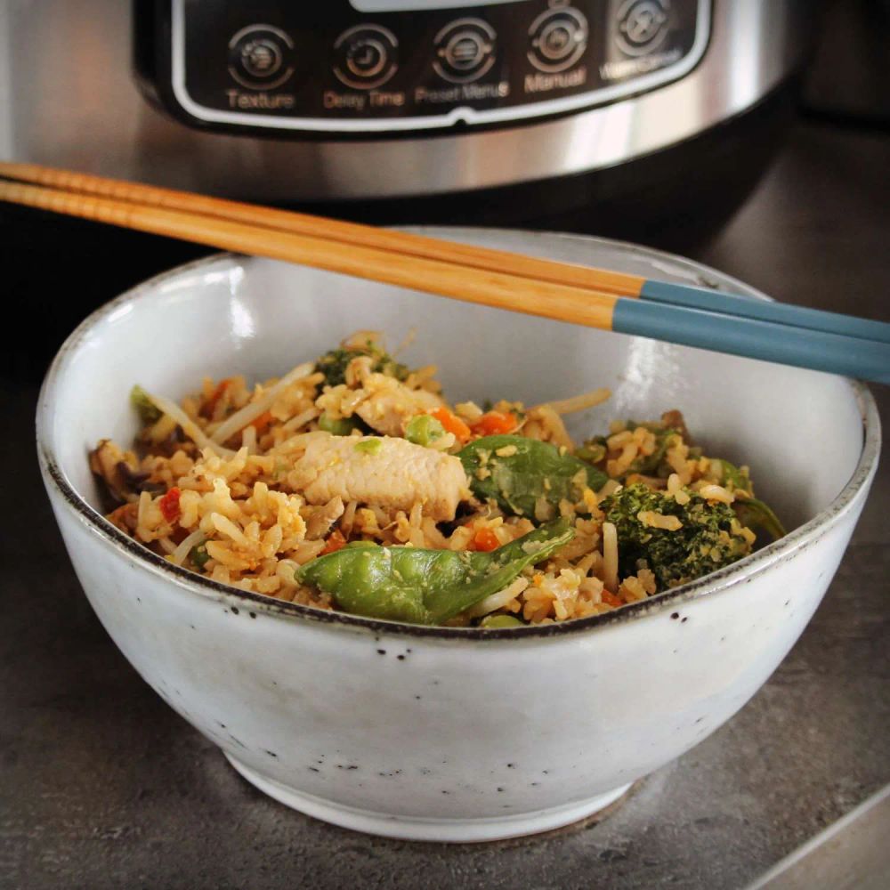 Instant Pot Chicken Fried Rice