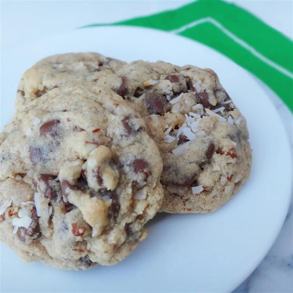 Coconut-Almond Chocolate Chip Cookies