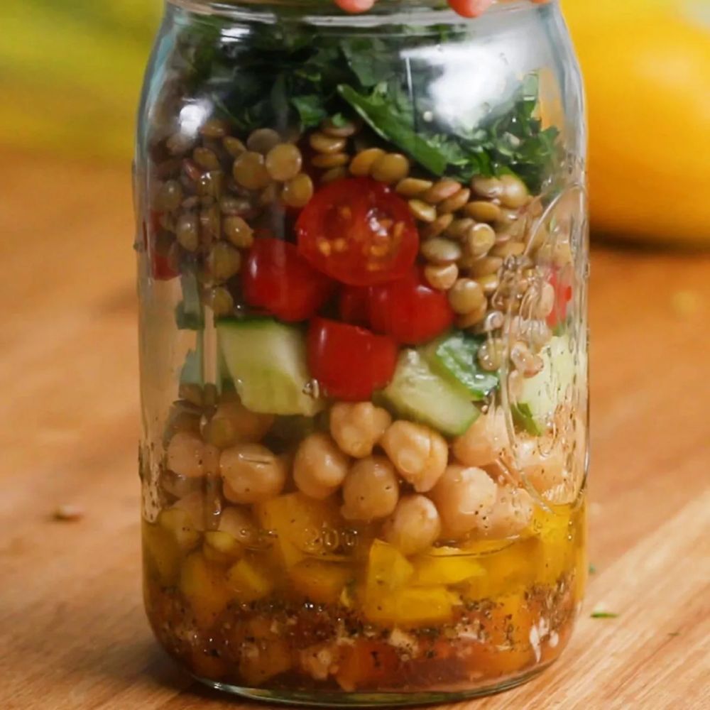 Mediterranean Lentil Salad