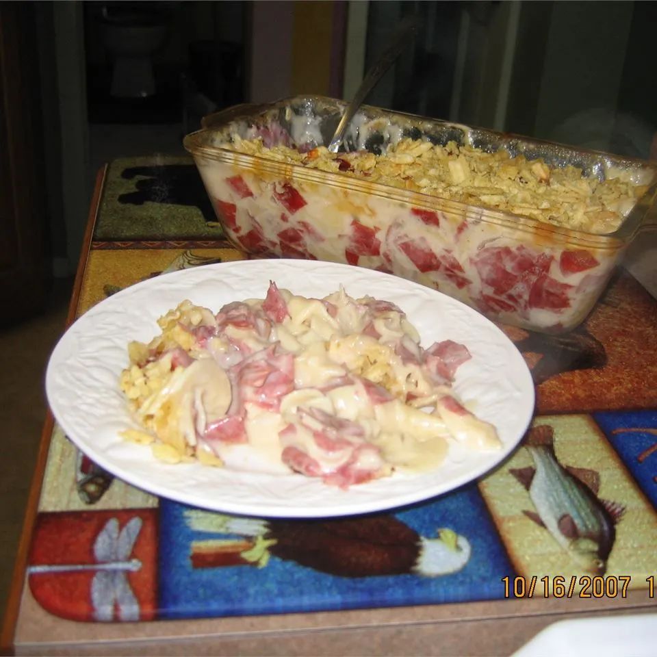 Grandma's Dried Beef Casserole