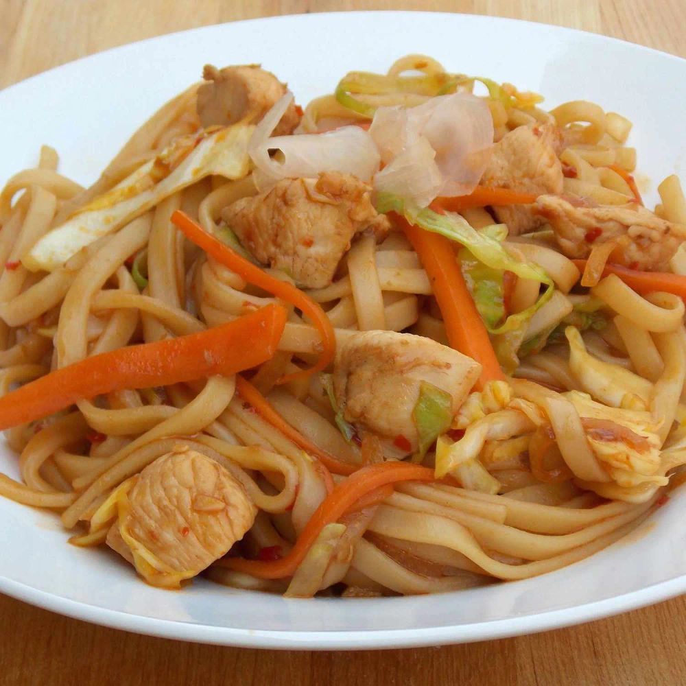 Chicken Yakisoba