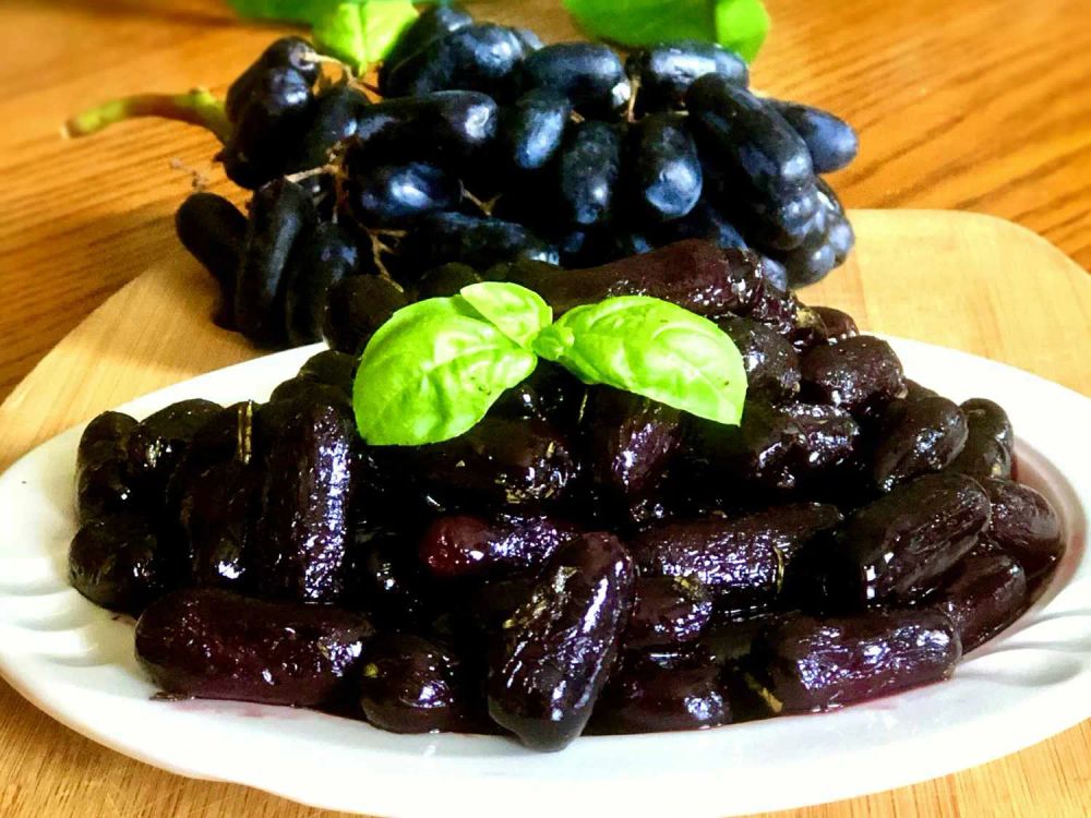 Balsamic Roasted Grapes