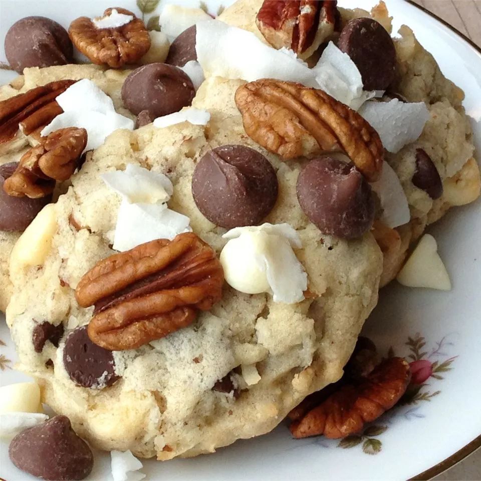 Pecan Coconut Chocolate Chip Cookies