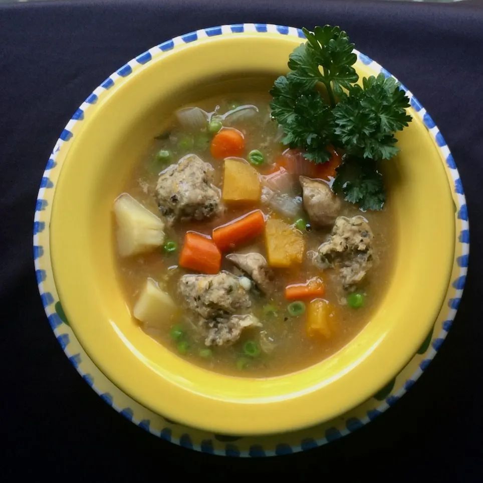 Turkey Meatball and Vegetable Stew