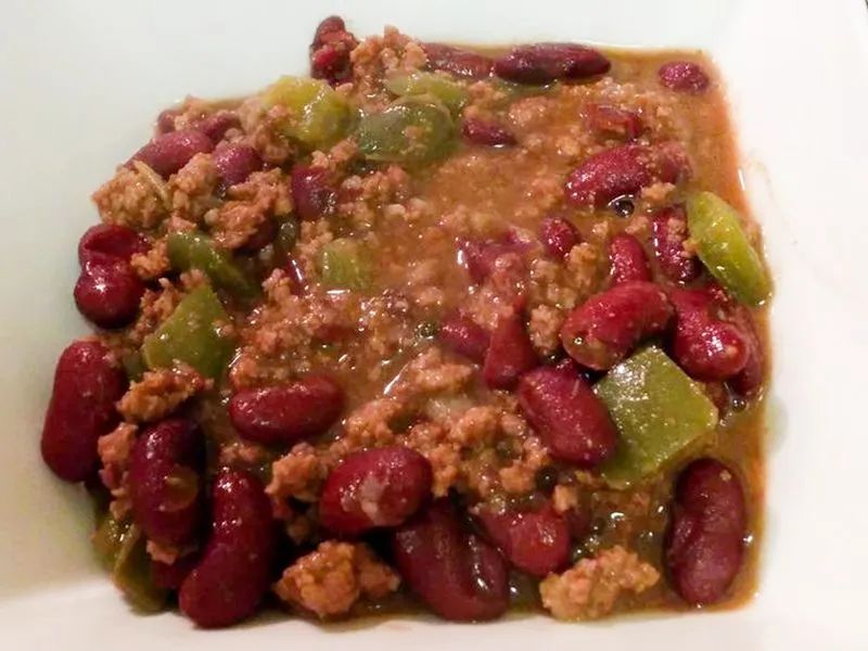 No-Tomato Chili