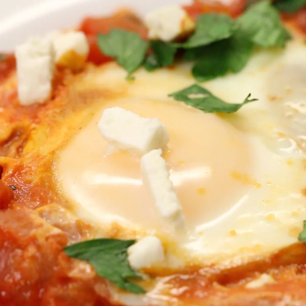 Poached Eggs In Tomato Sauce (Shakshouka)