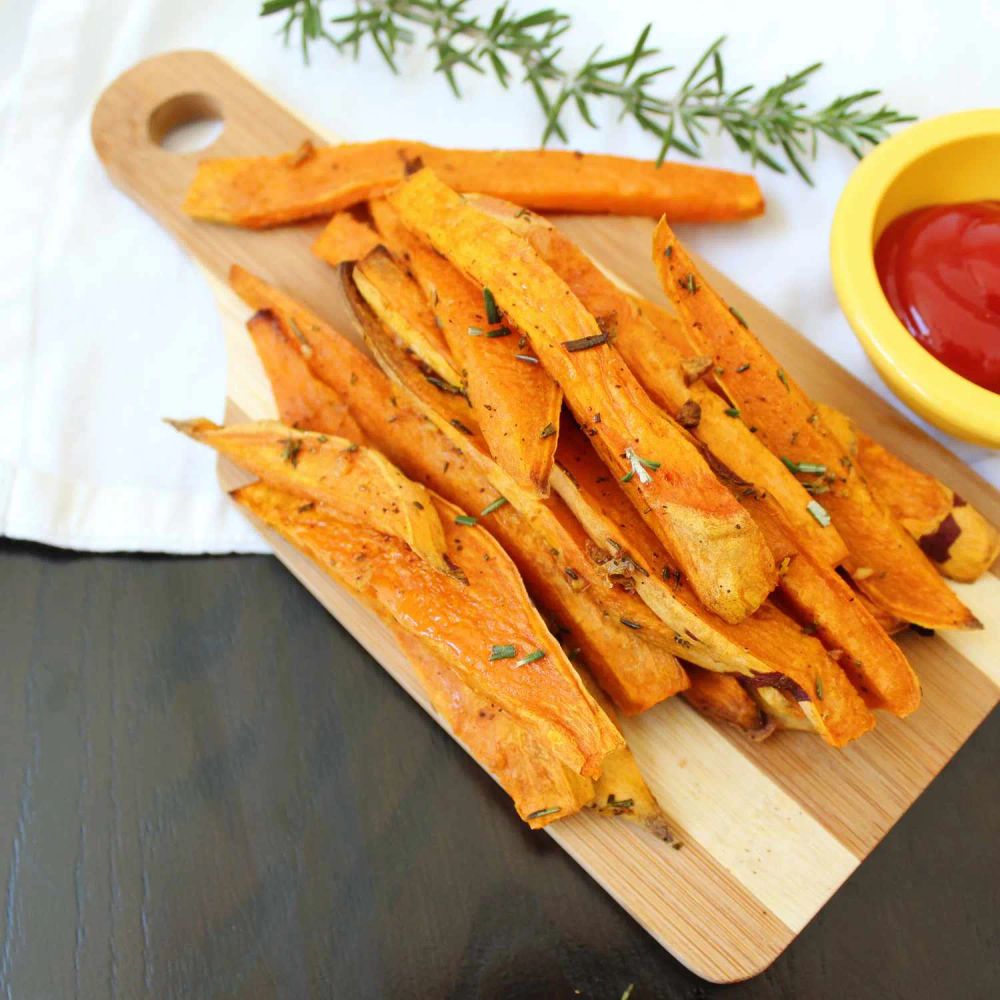 Roasted Sweet Potato Wedges