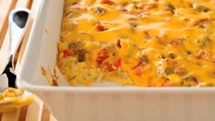 VELVEETA® Cheesy Bacon Brunch Casserole