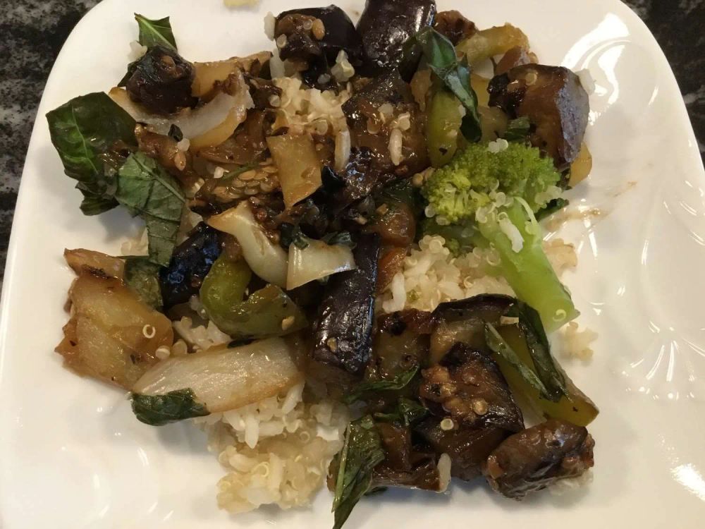 Spicy Eggplant Stir-Fry