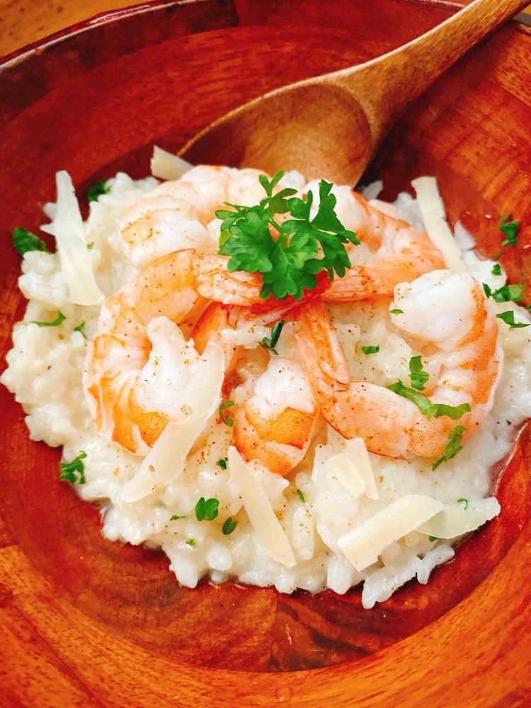 Instant Pot Cajun Shrimp Risotto