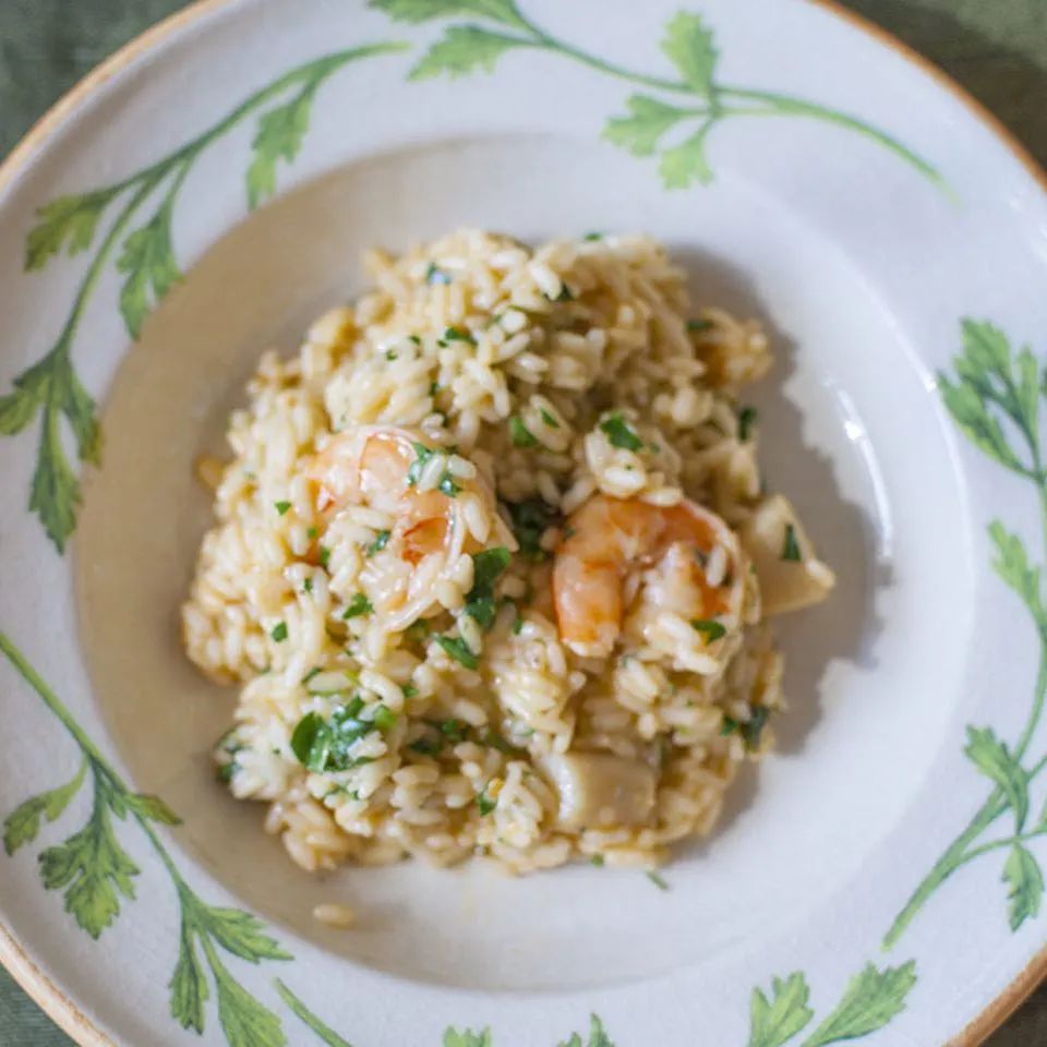 Italian Shrimp and Scallop Risotto