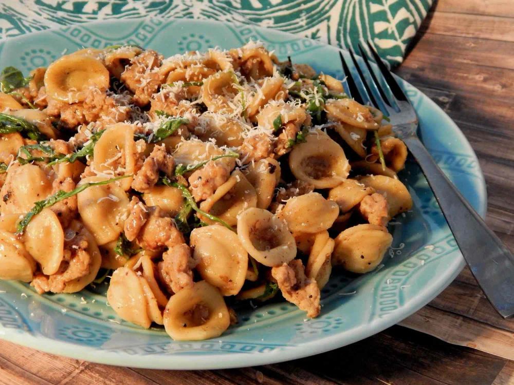 One Pan Orecchiette Pasta