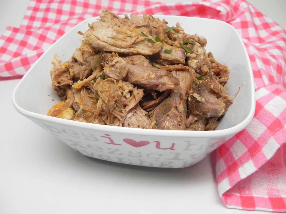 Faux Smoked Pulled Pork (Carnitas)