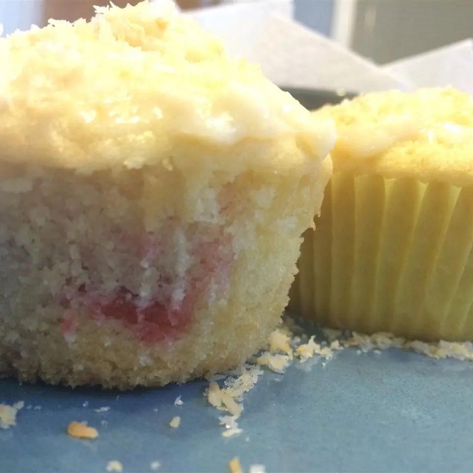 Marissa's Gluten-Free Strawberry-Banana Coconut Cupcakes