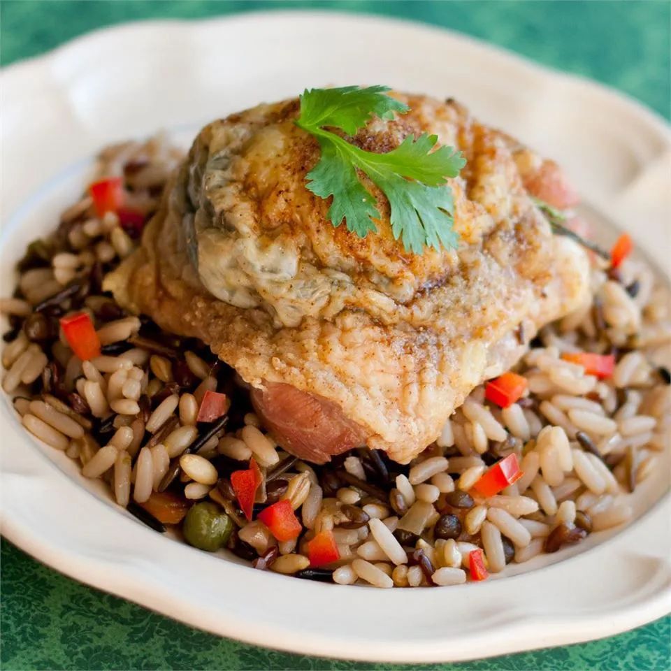 Easy Spinach and Arugula Chicken