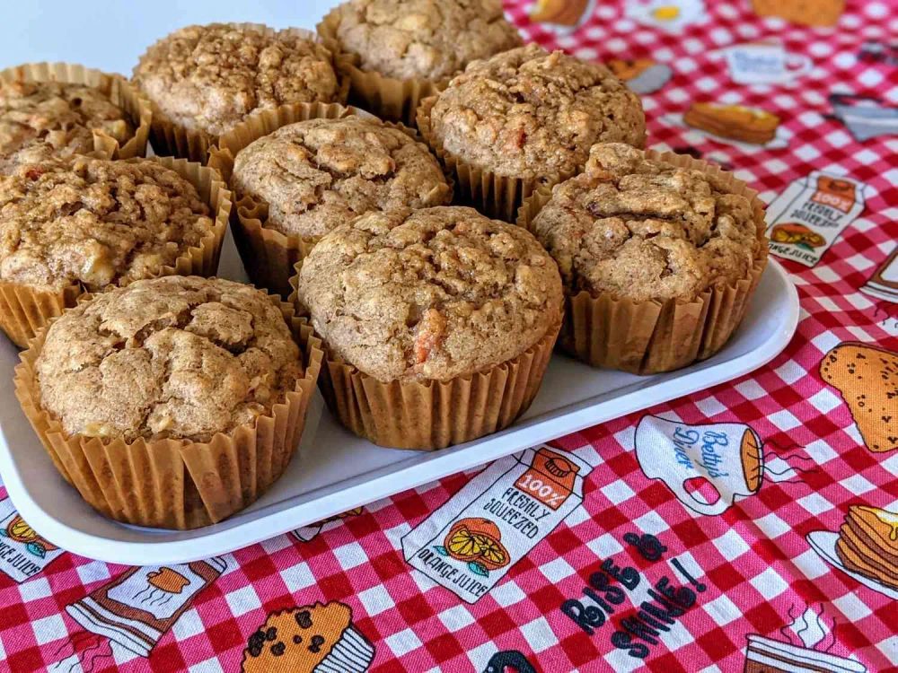 Healthy Vegan Morning Muffins