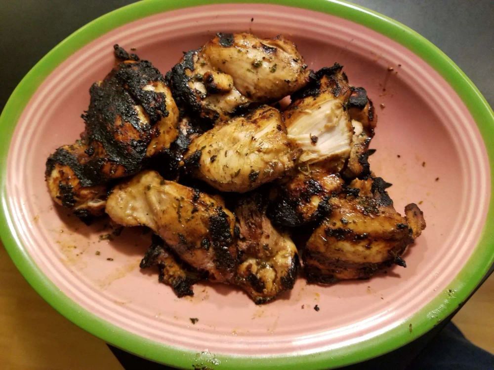 Grilled Chicken Thighs